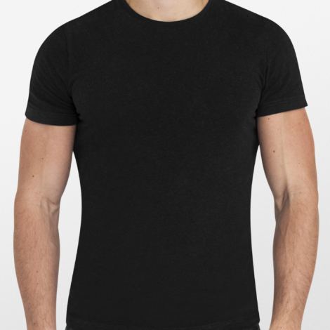 Premium Black Half Sleeve T-Shirt for Men
